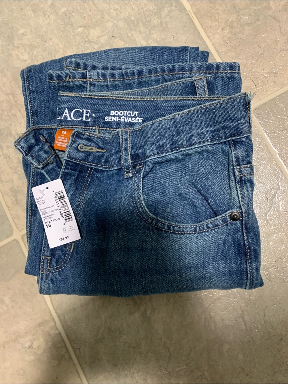 NWT boys Children’s Place bootcut jeans